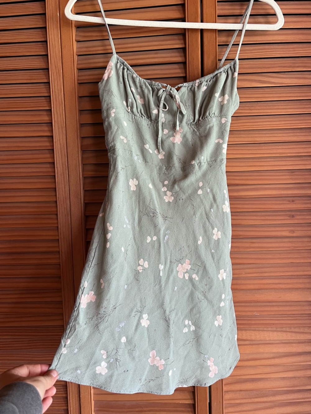 Wilfred Floral Mini-Dress with milkmaid top